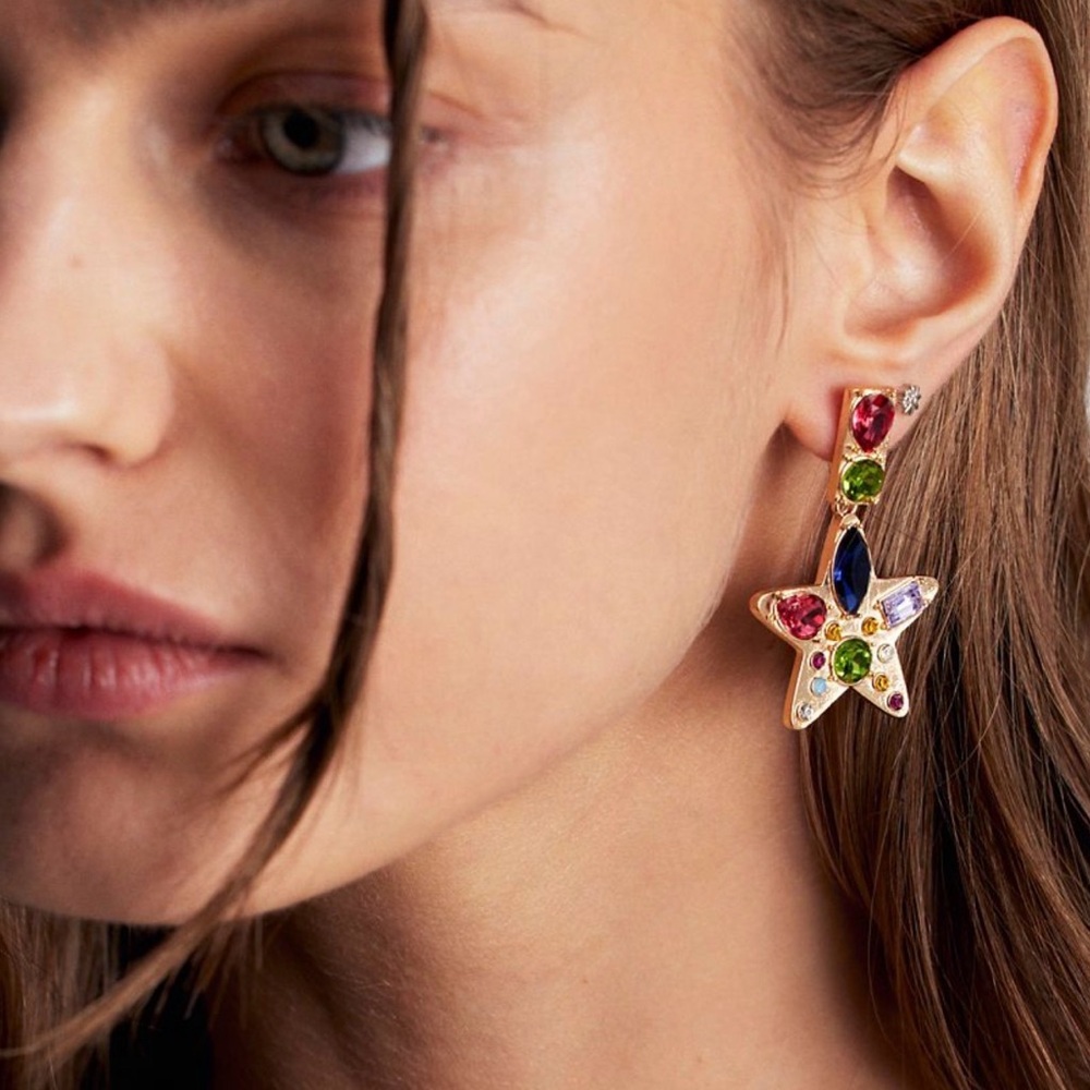 NWT Free People Nancy Ann Earrings Jewels Party